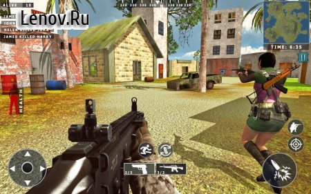 Survival Squad Free Fire 3D Battlegrounds v 1.1.3 Мод (One Hit Kill/God Mode)