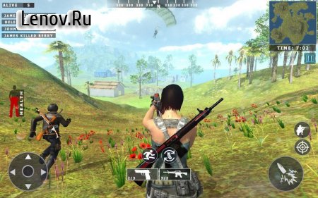 Survival Squad Free Fire 3D Battlegrounds v 1.1.3 Мод (One Hit Kill/God Mode)