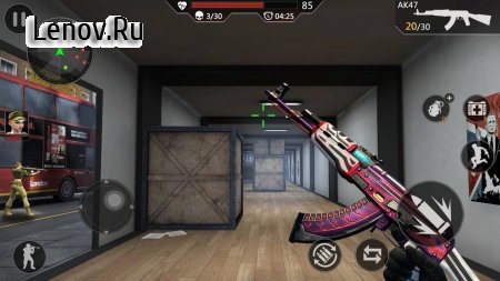 Cover Strike - 3D Team Shooter v 1.8.50 Mod (god mode/one hit/unlock all gun)