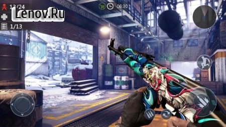 Zombie 3D Gun Shooter- Real Survival Warfare v 1.3.0 Mod (God Mode/One Hit kill)