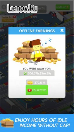 Idle Mechanic 3D - Manager Simulation v 1.11 Mod (Unlimited Gold/Diamonds)