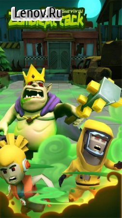 Zombie Attack: Mow all the Zombie infected v 1.0.3 Mod (Unlimited Diamonds/Gold)