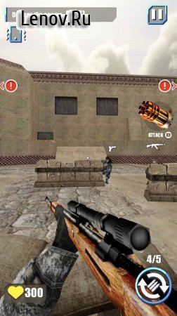 Shooting Terrorist Strike: Free FPS Shooting Game v 1.0.5 Mod (Lots of diamonds/no ads)