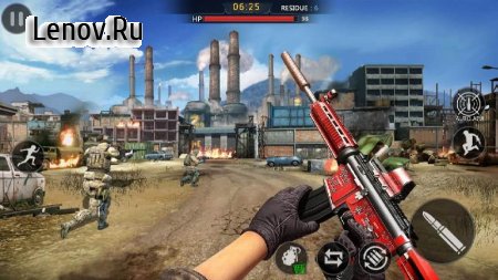 Commando Action: Team Battle - Free Shooting Game v 1.1.2 Mod (Unlimited gold coins)