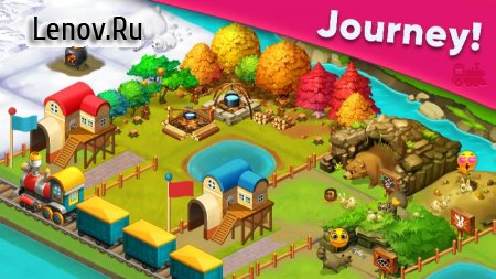 Train town - 3 match merge magic puzzle games v 1.1.3 (Mod Money)