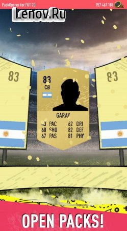 Pack Opener for FUT 20 by SMOQ GAMES v 4.47 Mod (Free Packs)