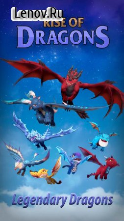 Rise of Dragons - Merge and Evolve v 0.10.2 Mod (One hit)