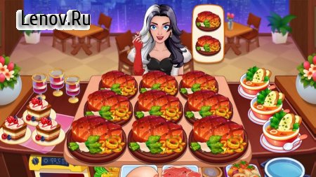 Cooking Master:Fever Chef Restaurant Cooking Game v 1.72 Mod (A lot of diamonds/gold coins)