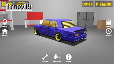 Retro Garage Car Mechanic Simulator v 2.27.1 (Mod Money)
