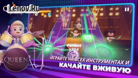 Queen: Rock Tour - The Official Rhythm Game v 1.1.2 Mod (Premium)