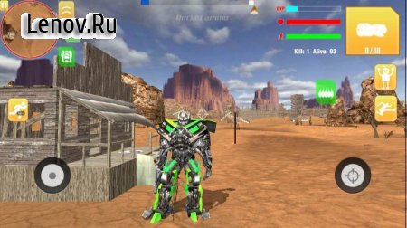 Robot War Free Fire - Survival battleground Squad v 1.0 Mod (Unlimited energy/bullets)