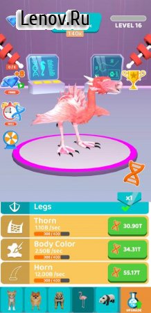 Idle Animal Evolution v 1.02 Mod (Lots of diamonds/no ads)
