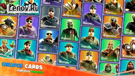 Epic War Simulator - WW2 Battle Strategy Games v 1.2 Mod (A lot of diamonds)