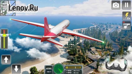 Flight Simulator: Plane Games v 2.2 Mod (Gold coins)