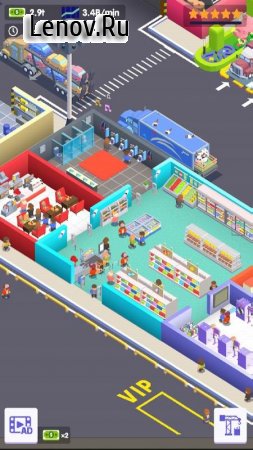 Truck Stop Tycoon v 1.300.6 Mod (Get rewarded for not watching ads)