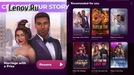 My Fantasy: Choose Romance v 2.9.8 Mod (Unlimited Diamonds/Tickets)