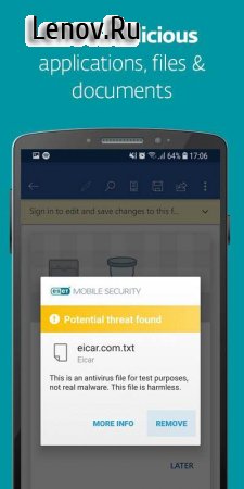 ESET Mobile Security & Antivirus v 8.0.30.0 Mod (Unlocked)