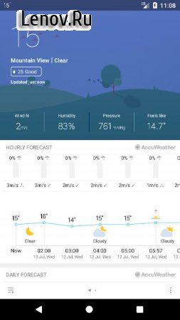 Погода М8 v 2.6.3 Mod (Ad free)