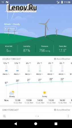Погода М8 v 2.6.3 Mod (Ad free)