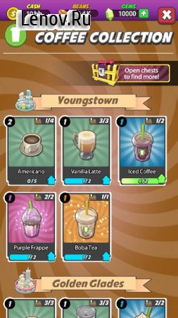 Coffee Craze - Idle Barista Tycoon v 1.018.007 Mod (Unlimited Drinks)
