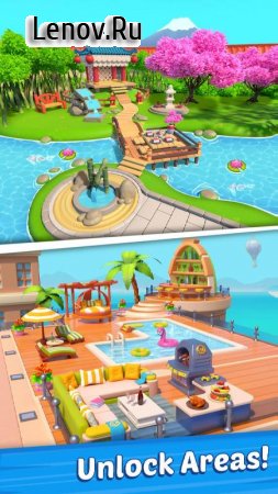 Merge Fever: Merge & Design! v 0.10.4 Mod (Free Shopping)