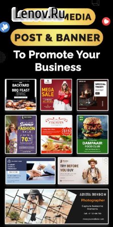Social Media Post Maker, Planner & Graphic Design v 51.0 Mod (PRO)
