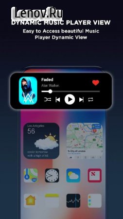 Dynamic Island - iOS 16 Notch v 1.4 Мод (полная версия)