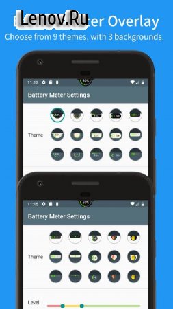 Battery Meter Overlay v 5.5.1 Mod (Pro)