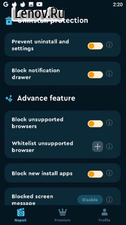 NopoX - Porn blocker v 1.0.22 Mod (Premium)