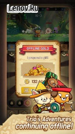 MERGE TRIO: afk adventure RPG v 0.4.3 Mod (Damage Multiplier/God Mode)