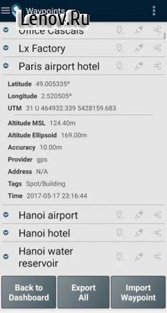 GPS Waypoints v 3.10 Mod (Premium)