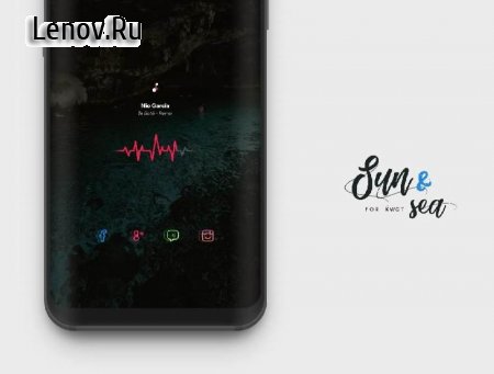 Sun & Sea for KWGT v 5.2 Мод (полная версия)