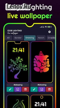 Edge lighting - live wallpaper v 5.6 Mod (Pro)