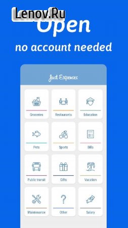 Just Expenses Money Manager v 2.6.7 Mod (Premium)