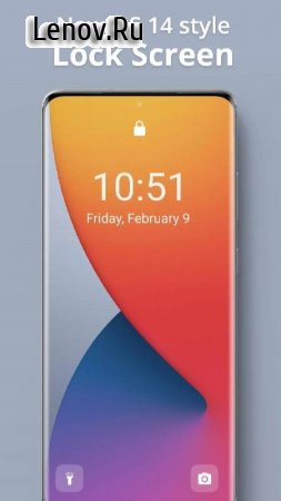 Lock Screen iOS 15 Style v 4.6 Mod (Pro)