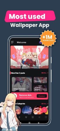 +9000000 Anime Live Wallpapers v 26 Stable Mod (Premium)