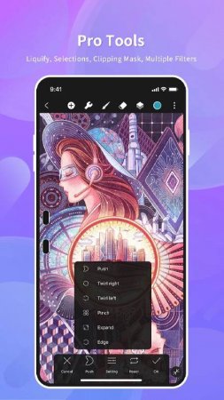 HiPaint -Sketch Draw Paint it! v 4.3.10 Mod (Pro)