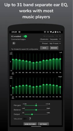 SpotEQ31 - 31 Band Equalizer v 1.15.2 Mod (Subscribed)