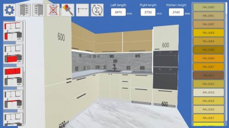 Kitchen Editor 3D v 3.0.3 Мод (полная версия)