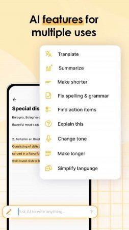 Note AI: Notepad, Notebook v 3.0.11 b100 Mod (Pro)