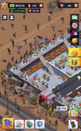 Idle Survivor Fortress Tycoon v 1.6.1 Mod (Diamonds)