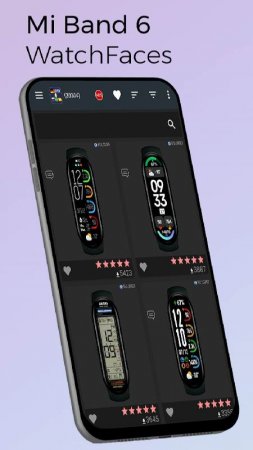 Mi Band 6 WatchFaces v 8_UMP_L50 Mod (Subscribed)