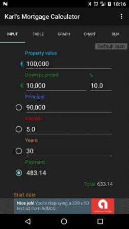 Karls Mortgage Calculator v 3.11 Mod (No ads)