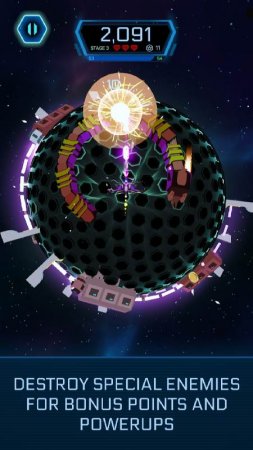Galaxy Swirl: Hexa Endless Run v 1.5 Mod (Free Shopping)