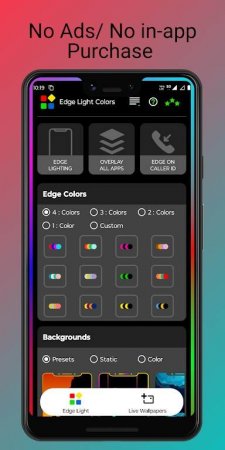 Edge Lighting Pro Border Light v 1.2 Мод (полная версия)