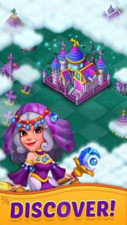 Merge Witches-Match Puzzles v 5.18.0 Mod (Free Shopping)