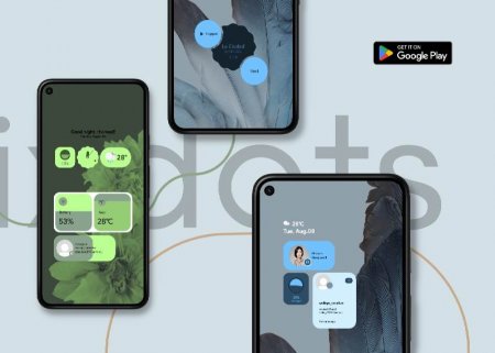 Pixdots KWGT v 11.0.1 Мод (полная версия)