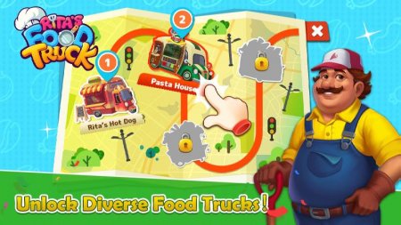 Ritas Food Truck:Cooking Game v 1.21 Mod (coins/diamonds)