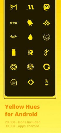 Yellow Star - Icon Pack v 3.6 Мод (полная версия)