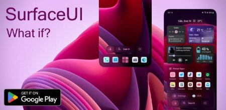 SurfaceUI - for klwp/kwgt v 1.0 Мод (полная версия)
